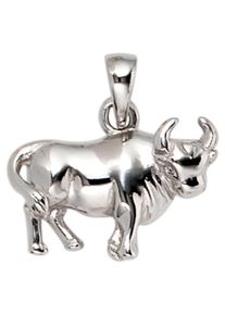 Jobo Damen Sternzeichen-Anhänger "Sternzeichen Stier", Silber 925 (Sterlingsilber), silber, Silber 925 (Sterlingsilber), Schmuckanhänger, 925 Silber