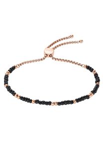 s.Oliver Damen Armband "2033909, 2033910", Edelstahl, rosa, Edelstahl, Armbänder, mit Glasperle