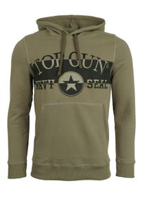 Top Gun Herren Kapuzenpullover "TG20201123", grün, Gr. XXL, Obermaterial: 50% Baumwolle, 50% Polyester, Pullover