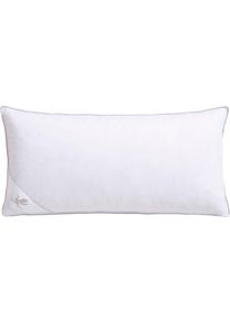 3-Kammer-Kopfkissen Otto Keller, B:40cm L:80cm, weiß, Bezug: 100% Baumwolle. Füllung Außenkammer: 80% Daunen, 20% Federn. Füllung Innenkammer: 100%