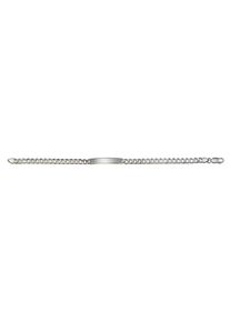 Firetti Damen Armband "Schmuck Geschenk Silber 925 Armkette ID-Platte Panzerkette", 19, Silber 925 (Sterlingsilber), silber, Silber 925