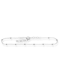 Thomas Sabo Fußkette "Dots, Dots gold, AK0002-001-12-L27V, AK0002-413-39-L27V", 27, Silber 925 (Sterlingsilber), silber, Silber 925 (Sterlingsilber),
