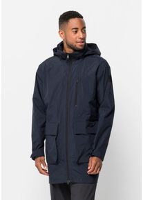 Jack Wolfskin Herren Parka "NORDEN PORT PARKA M", blau, Gr. S, OBERSTOFF: 100% POLYAMID Futter: 100% POLYESTER, Jacken