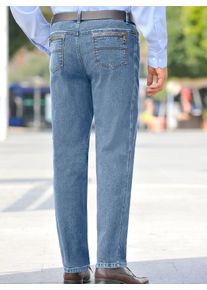 CLASSIC Herren Dehnbund-Jeans, blau, Gr. 48, unifarben, 98% Baumwolle, 2% Elasthan, Jeans