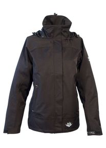 DEPROC Active Damen Outdoorjacke "KIMBERLEY WOMEN", schwarz, sportlich, Gr. 36, 88% Polyamid; 12% Polyester Elastan Twill, Jacken, auch in Großen
