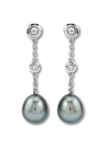 ONE ELEMENT Damen Paar Ohrhänger "Zirkonia Ohrringe Ohrhänger aus 925 Silber", Damen,mit Zirkonia, Silber 925 (Sterlingsilber), silber, Silber 925