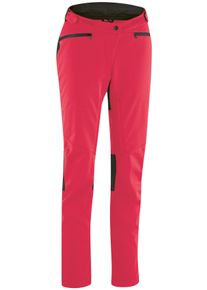 Gonso Damen Fahrradhose "SKARN W 2", pink, Gr. 38, 100% Polyester, Hosen, lange Damen Radhose, Softshell-Hose mit Ventilation am Innenbein