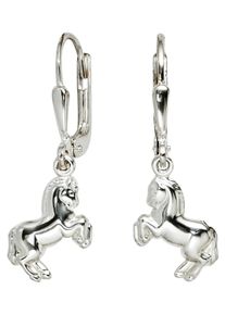 Jobo Damen Paar Ohrhänger "Pferd", Silber 925 (Sterlingsilber), silber, Silber 925 (Sterlingsilber), Ohrringe, 925 Silber