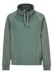 Ziener Damen Hoodie "JAORA", grau, Gr. 46, Obermaterial: 1. 94% Polyester, 6% Elasthan, 2. 100% Polyester;Futter: 100% Polyester;, Sweatshirts