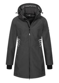 Arctic Seven Damen Softshelljacke "ASGiuliana", grau, Gr. XS, Obermaterial: 96% Polyester, 4% Elasthan; Innenmaterial: 100% Polyester, Jacken, mit