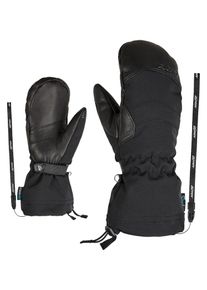 Ziener Damen Fäustlinge "KILATI AS AW MITTEN", schwarz, Gr. 8, Materialmix, Handschuhe