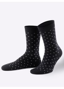 wäschepur WÄSCHEPUR Damen Socken, Gr. 2, schwarz, 78% Baumwolle, 20% Polyamid, 2% Elasthan, Socken