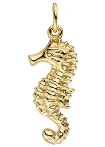 Jobo Damen Ketten-Anhänger "Anhänger Seepferdchen", Gelbgold 333, gold, Gelbgold 333, Schmuckanhänger, 333 Gold
