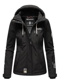 Marikoo Damen Softshelljacke "Kleine Zicke", schwarz, Gr. M, Obermaterial: 98% Polyester, 2% Elasthan, Innenmaterial: 100% Polyester, Jacken,