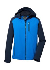 Killtec Herren Softshelljacke "KOS 265 MN SFTSHLL JCKT", blau, sportlich, Gr. XL, 90% Polyester 10% Elasthan, Jacken