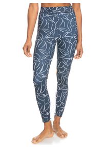 Roxy Damen Leggings "Keep On Trying", blau, Gr. XS, 88% Polyester, 12% Elasthan, Hosen