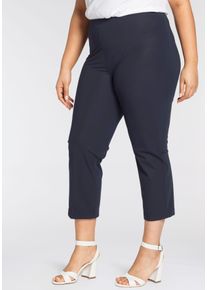 KjBRAND Damen 7/8-Hose "Susie Sensitiv 7/8", blau, klassisch, Gr. 54, Web, Obermaterial: 72% Elasthan, 28% Polyamid, Hosen, mit hohem Elasthan-Anteil