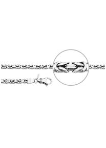 Herren Königsarmband "KÖ5-21S, KÖ5-23S", 21, Silber 925 (Sterlingsilber), silber, Der Kettenmacher, Silber 925 (Sterlingsilber), Armbänder
