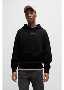 BOSS Orange Herren Kapuzensweatshirt "WeSmallhood", schwarz, casual, Gr. XL, unifarben, Sweatware, Obermaterial: 100% Baumwolle, Sweatshirts, mit