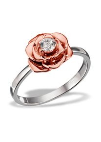 Goldmaid Damen Silberring, 17, Silber 925 (Sterlingsilber), rosa, Silber 925 (Sterlingsilber), Fingerringe
