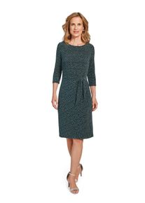 Damen Jerseykleid "HERMANN LANGE Collection Jerseykleid Fiona", grün, Gr. 38, HERMANN LANGE Collection, 73% Polyester, 22% Metall, 5% Elasthan,