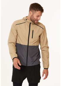 Endurance Herren Outdoorjacke "Hugoee", beige, sportlich, Gr. XXXL, mehrfarbig, 100% Polyester, Jacken, aus winddichtem Material