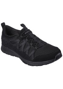 Skechers Damen Slip-On Sneaker "GRATIS SPORT - LIVE GOLDEN", Gr. 37, schwarz, Textil, sportlich, Schuhe