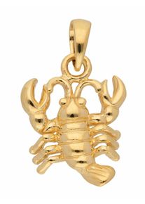 Adelia´s ADELIA ́S Damen Ketten-Anhänger "585 Gold Sternzeichen Anhänger Krebs", Damen, Krebs, Gelbgold 585, gold, Gelbgold 585, Schmuckanhänger, Goldschmuck
