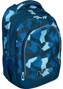 neoxx Kinder Schulrucksack "Fly, Camo Nation", grün, Polyester, Rucksäcke, aus recycelten PET-Flaschen