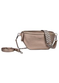 Gabor Damen Bauchtasche "Silena", rosa, Polyurethan, clean, gepflegt, geprägtes Muster, unifarben, Taschen, hochwertig gewebte Gurtband und ein