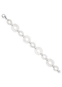 Jobo Damen Silberarmband, Silber 925 (Sterlingsilber), silber, Silber 925 (Sterlingsilber), Armbänder, 925 Silber 20 cm