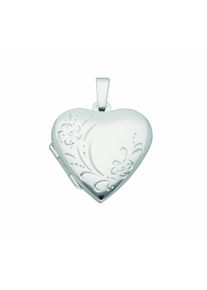Adelia´s ADELIA ́S Damen Ketten-Anhänger "925 Silber Medaillon Anhänger", Silber 925 (Sterlingsilber), silber, Silber 925 (Sterlingsilber), Schmuckanhänger,