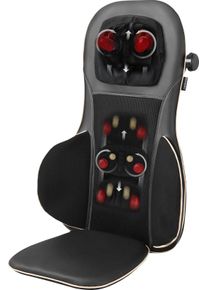 Medisana Shiatsu-Massagesitzauflage "MC 825", schwarz, B:42cm H:110cm T:18cm, Massagegeräte, mit zuschaltbarer Rotlicht- und Wärmefunktion