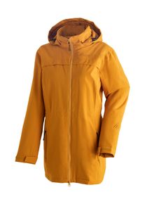 Maier Sports Damen Outdoorjacke "Liselotte", braun, Gr. 44, 100% Polyester, Jacken, Damen Mantel, atmungsaktiv wasserdicht, wattierte Jacke mit Kapuze