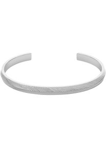 Fossil Damen Armspange "HARLOW, JF04665040, JF04661791", Edelstahl, silber, Edelstahl, Armbänder