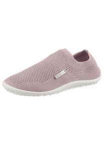 Leguano Damen Barfußschuh "SCIO", Gr. 37, rosa, Textil, Glanzfaden, sportlich, Schuhe, Slipper, Bequemschuh mit speziell entwickelter Laufsohle