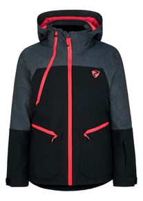 Ziener Kinder Skijacke "ALEYNA", schwarz, Gr. 104, Obermaterial: 100% Polyester; Futter: 1. 100% Polyamid, 2. 100% Polyester; Wattierung: 100%