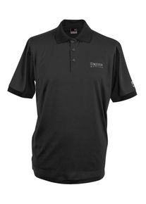 DEPROC Active Damen Poloshirt "HEDLEY WOMEN", schwarz, Gr. 36, 100% Polyester, Shirts, auch in Großen Größen erhältlich