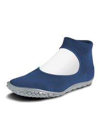 Leguano Damen Barfußschuh "BALLERINA", Gr. S, blau, Textil, sportlich, Schuhe, Ballerina, Slipper, Bequemschuh Flexibilität vom Zeh bis zur Ferse