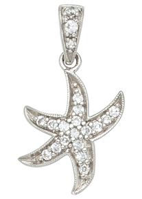 Jobo Damen Ketten-Anhänger "Anhänger Seestern", Silber 925 (Sterlingsilber), silber, Silber 925 (Sterlingsilber), Schmuckanhänger, 925 Silber mit