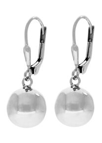 Firetti Damen Paar Ohrhänger "Schmuck Geschenk Silber 925 Ohrschmuck Patentbrisur Kugel", Silber 925 (Sterlingsilber), silber, Silber 925