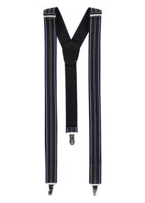 Lerros Damen Hosenträger "Lerros Hosenträger mit Streifenvariation", blau, 70% Polyester, 30% Elastan, Hosenträger