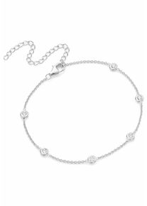 Firetti Fußkette "Schmuck Geschenk Silber 925 Körperschmuck Ankerkette", Silber 925 (Sterlingsilber), silber, Silber 925 (Sterlingsilber),