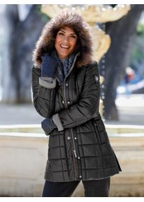 Casual Looks Damen Steppjacke, schwarz, Gr. 19, unifarben, 60% Polyester, 40% Polyamid, Jacken