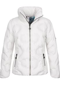 DEPROC Active Damen Steppjacke "GILMOUR MEGATE Women", weiß, sportlich, Gr. 38, 100% Polyester, Jacken, auch in Großen Größen erhältlich