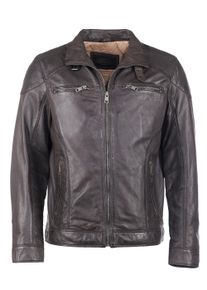JCC Herren Lederjacke "51195", braun, Gr. 58, Oberstoff: 100% Lammleder / Futter: 100% Polyester, Jacken