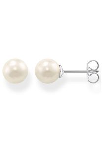 Thomas Sabo Damen Perlenohrringe "Perlenohrstecker Klein, H1430-028-14", Silber 925 (Sterlingsilber)-Perlen, bunt, Silber 925 (Sterlingsilber),