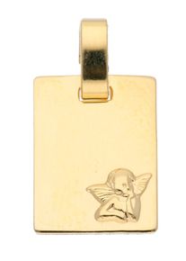 Adelia´s ADELIA ́S Damen Ketten-Anhänger "585 Gold Anhänger Amor", Gelbgold 585, gold, Gelbgold 585, Schmuckanhänger, 585 Gold Goldschmuck für Damen