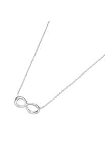 Smart Jewel Damen Collier "Infinity Collier, Karte, Silber 925", 43cm, Silber 925 (Sterlingsilber), silber, Silber 925 (Sterlingsilber), Halsketten