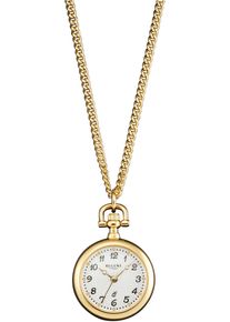 Regent Uhren REGENT Damen Kettenuhr "P765-32793049", gold, Taschenuhren, Quarzuhr, Damenuhr, Acrylglas